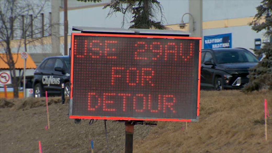 Click to play video: 'Detours in place around Bearspaw feeder main after ‘wire snaps’ detected'