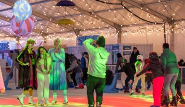 Surrey’s new outdoor rink draws 43,000 visitors and will return next winter