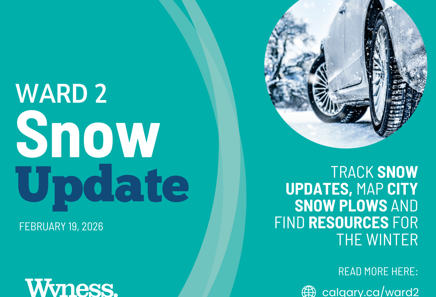 Snow Update for Ward 2