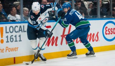 Winnipeg Jets vs. Vancouver Canucks game day