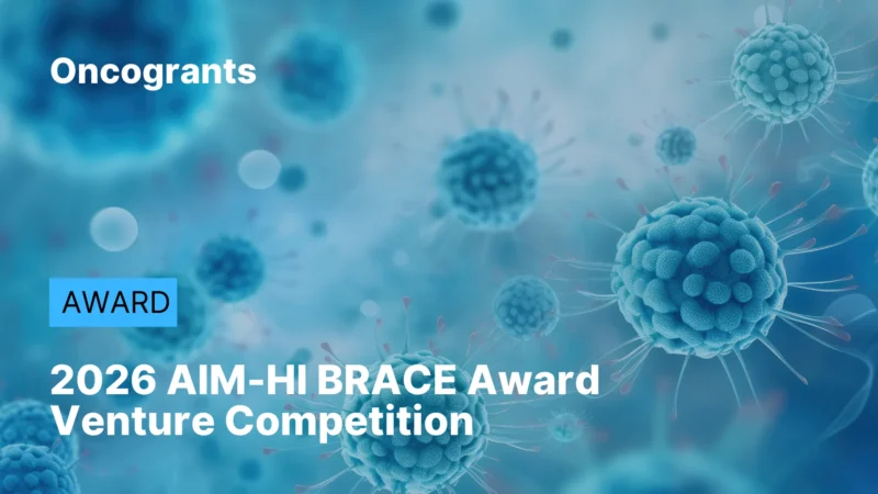 2026 AIM-HI BRACE Award Venture Competition