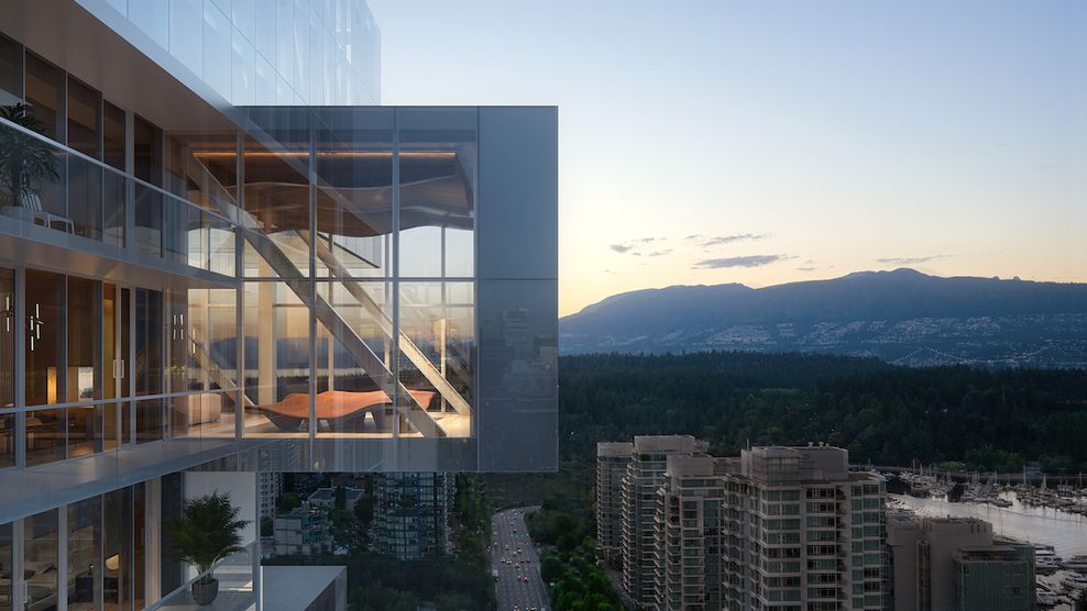 Fifteen Fifteen 1500 West Georgia Street Vancouver Bosa Properties Jenga Tower