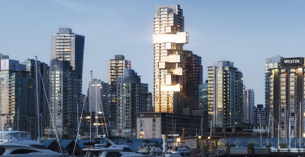 Fifteen Fifteen 1500 West Georgia Street Vancouver Bosa Properties Jenga Tower