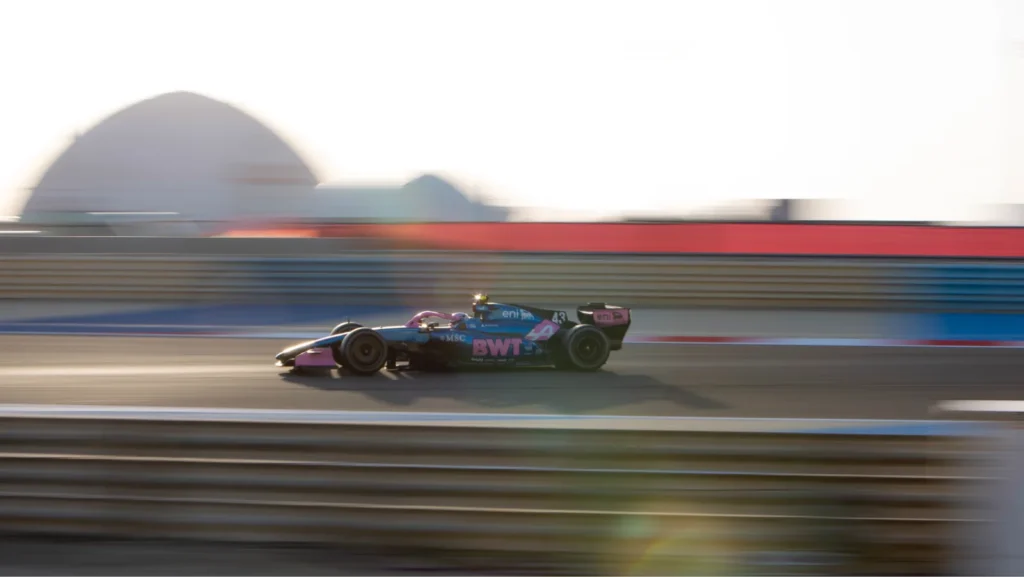 Franco Colapinto has revealed that being part of an F1 pre-season schedule has "really helped". Image: Emma Kate Ridgway | EKR Photos