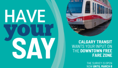 Have Your Say on the Future of Calgary’s Downtown Free Fare Zone