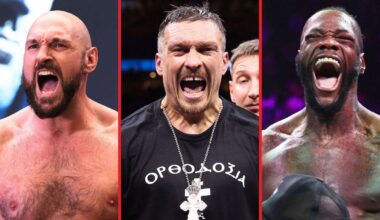 Usyk, Fury and Wilder all named as targets for Dana White’s first heavyweight winner