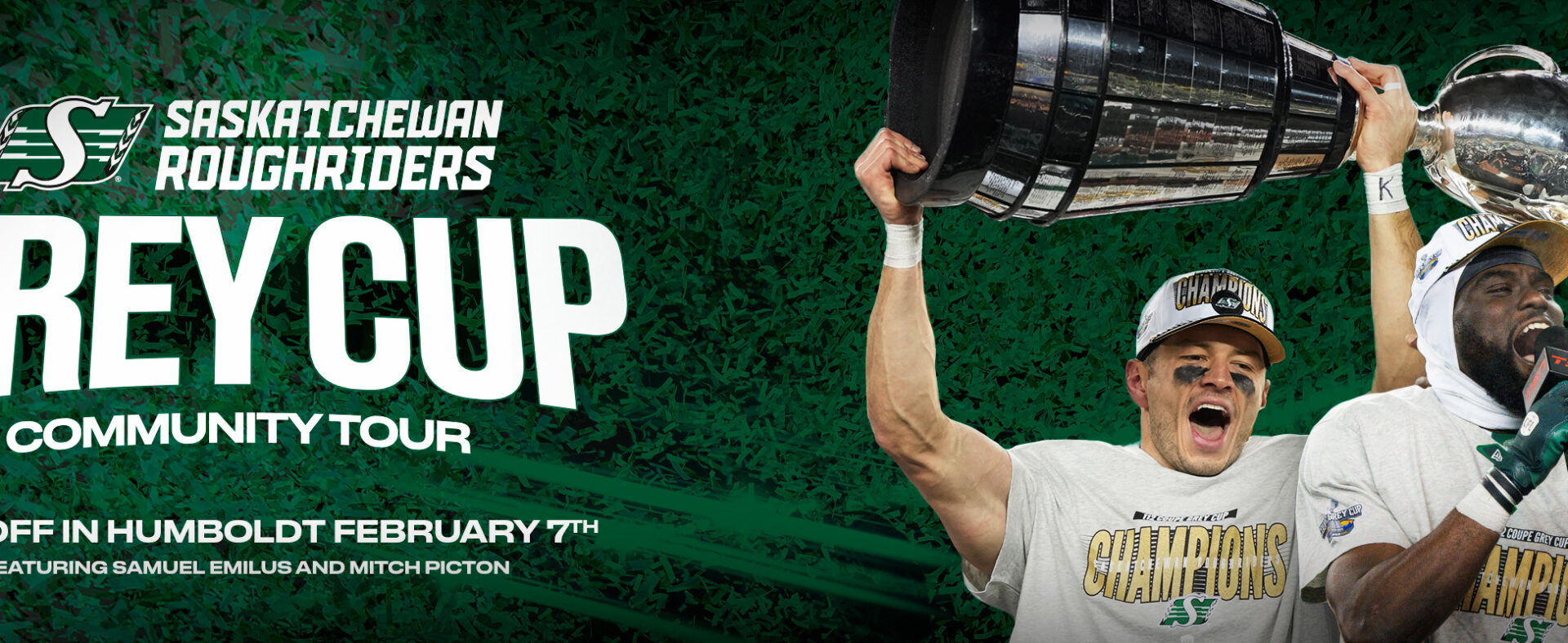 Grey Cup Community Tour Schedule 