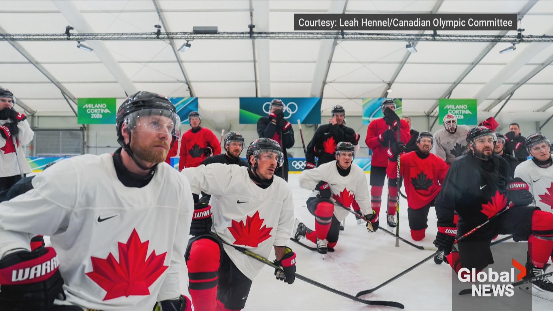 Click to play video: 'Team Canada’s men’s hockey goes for gold at  2026 Milano-Cortina Olympics'