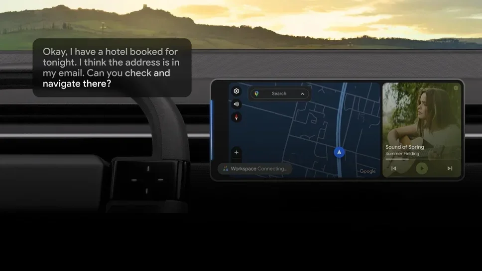 Google is trying to get AC and radio controls working in Android Auto | Image by Google - Android Auto update fixes annoying steering wheel bug, creates several new ones