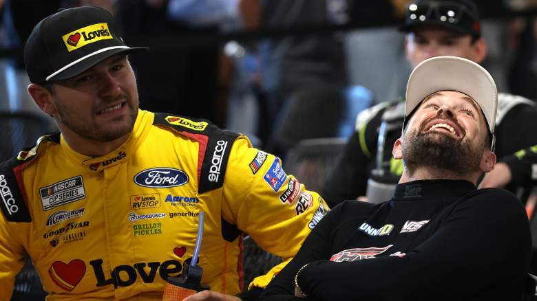 Ricky Stenhouse Jr., Todd Gilliland Shovel Snow for Cook Out Clash