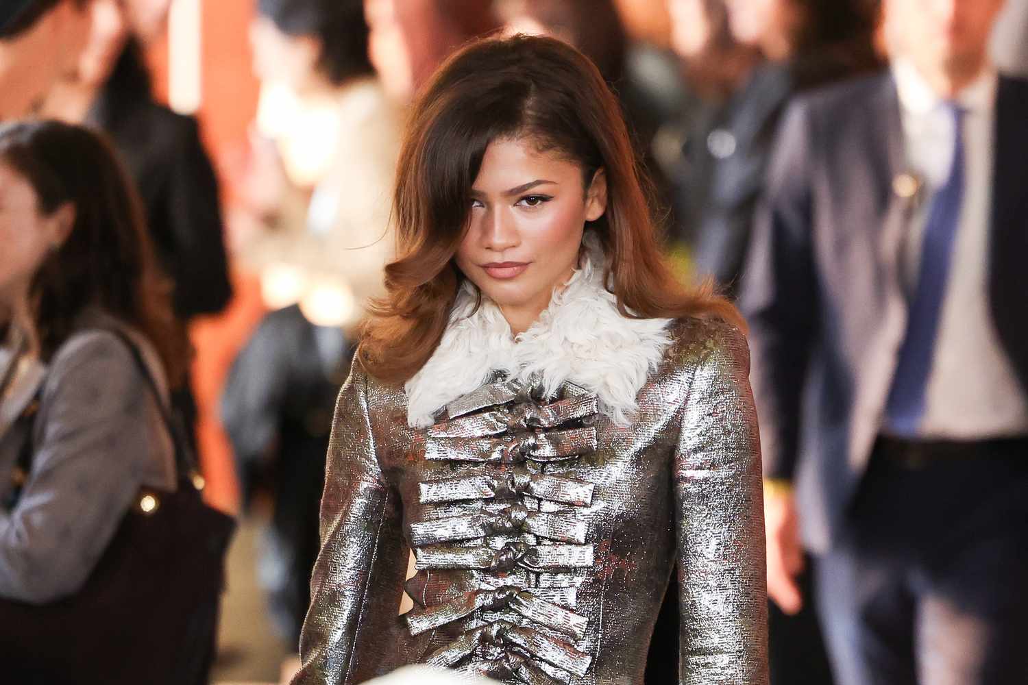 Zendaya Debuts Curly Pixie Hair Transformation in New Campaign