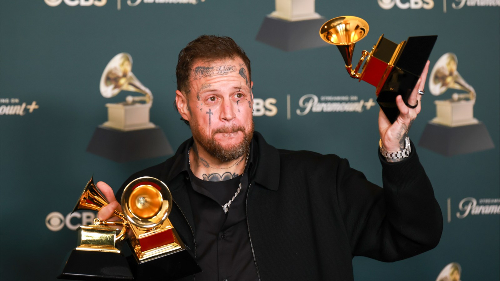 Jelly Roll Addresses Politics at Grammys, Says He'll Speak Out 'Soon'