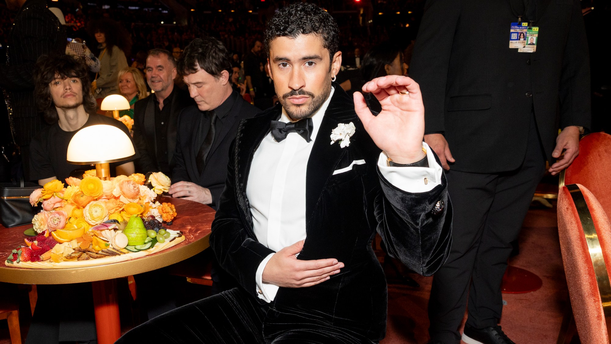 Bad Bunny attends the 68th Grammy Awards at Crypto.com Arena in Los Angeles on Feb. 1, 2026.