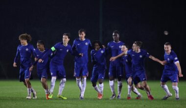 Chelsea U19s show similar fight to first team squad as mass brawl breaks out after victory