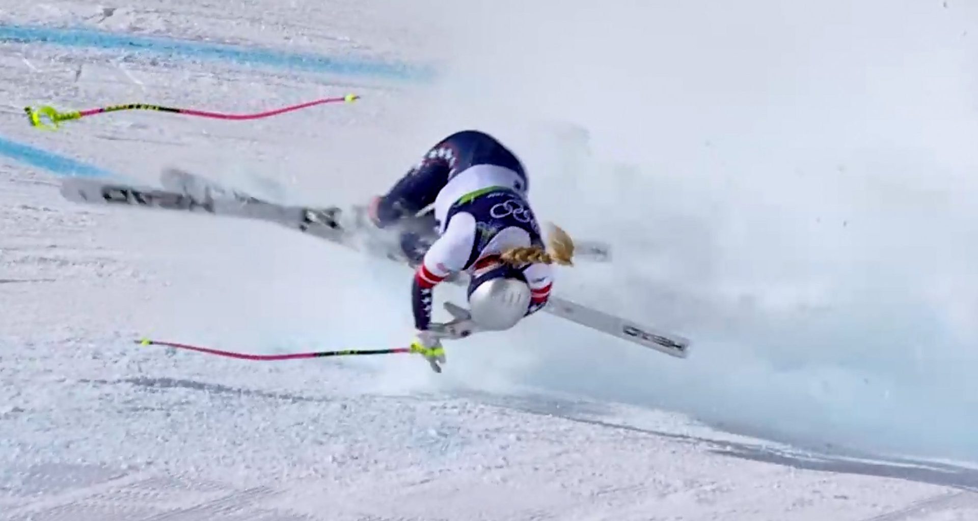 Lindsey Vonn ⁠crashes out; Breezy Johnson wins downhill at Winter Olympics | Winter Olympics News