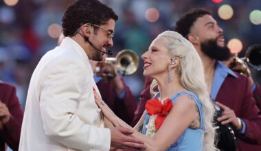Lady Gaga Says Bad Bunny Super Bowl Halftime Show Was 'Absolute Honor'