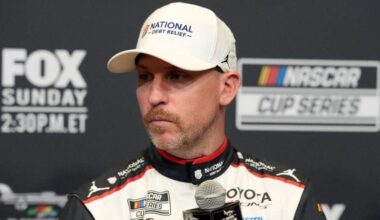 Denny Hamlin Comments on NASCAR Lawsuit Aftermath