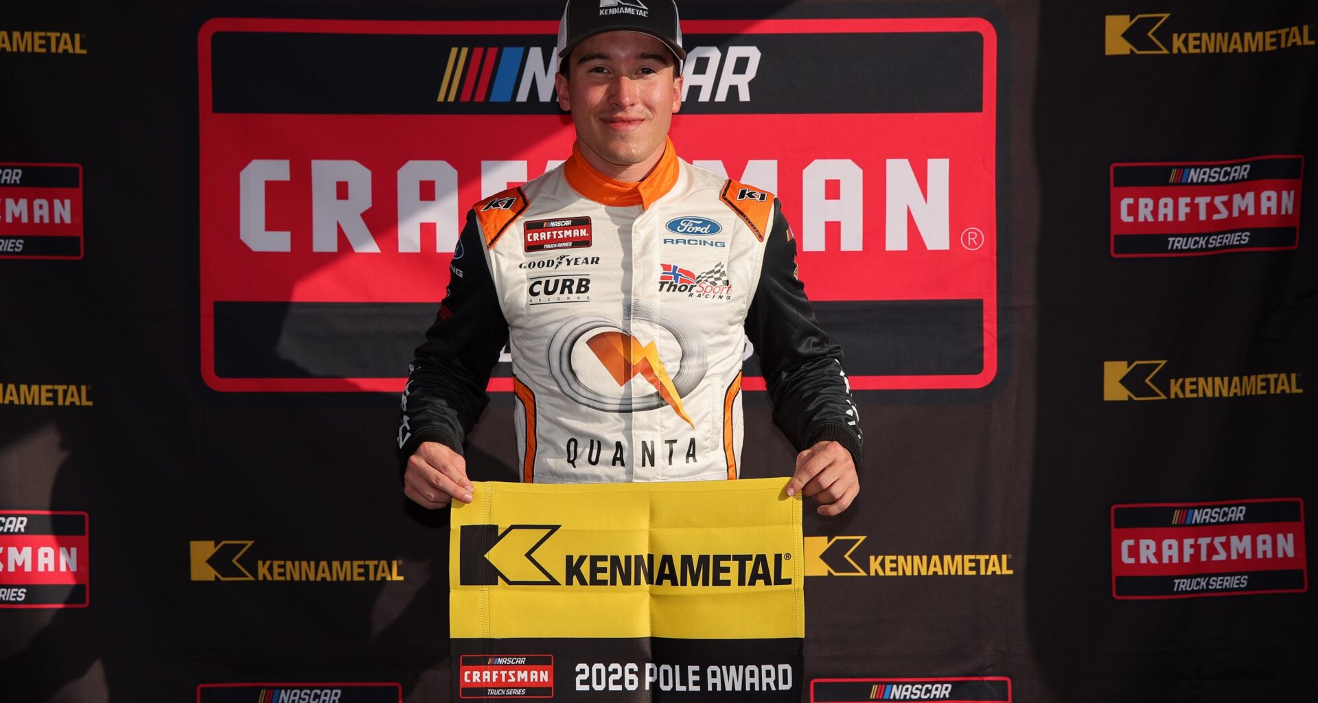 Garcia wins NASCAR CRAFTSMAN Truck Series Pole Position - Speedway Digest