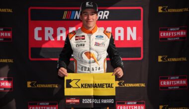 Garcia wins NASCAR CRAFTSMAN Truck Series Pole Position - Speedway Digest