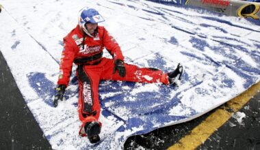 Clash forecasts as NASCAR’s coldest race ever. How will drivers handle it?