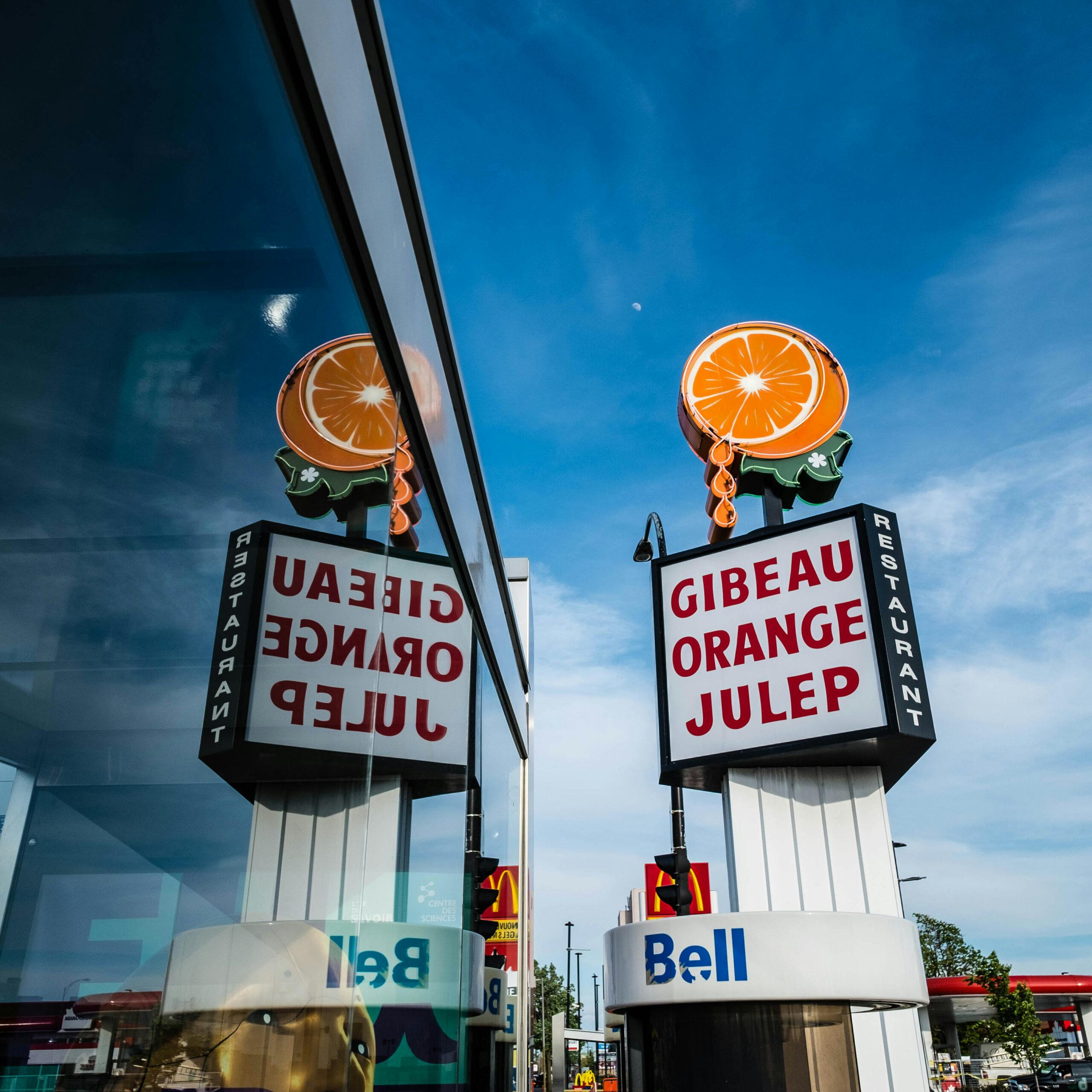 Gibeau Orange Julep sign