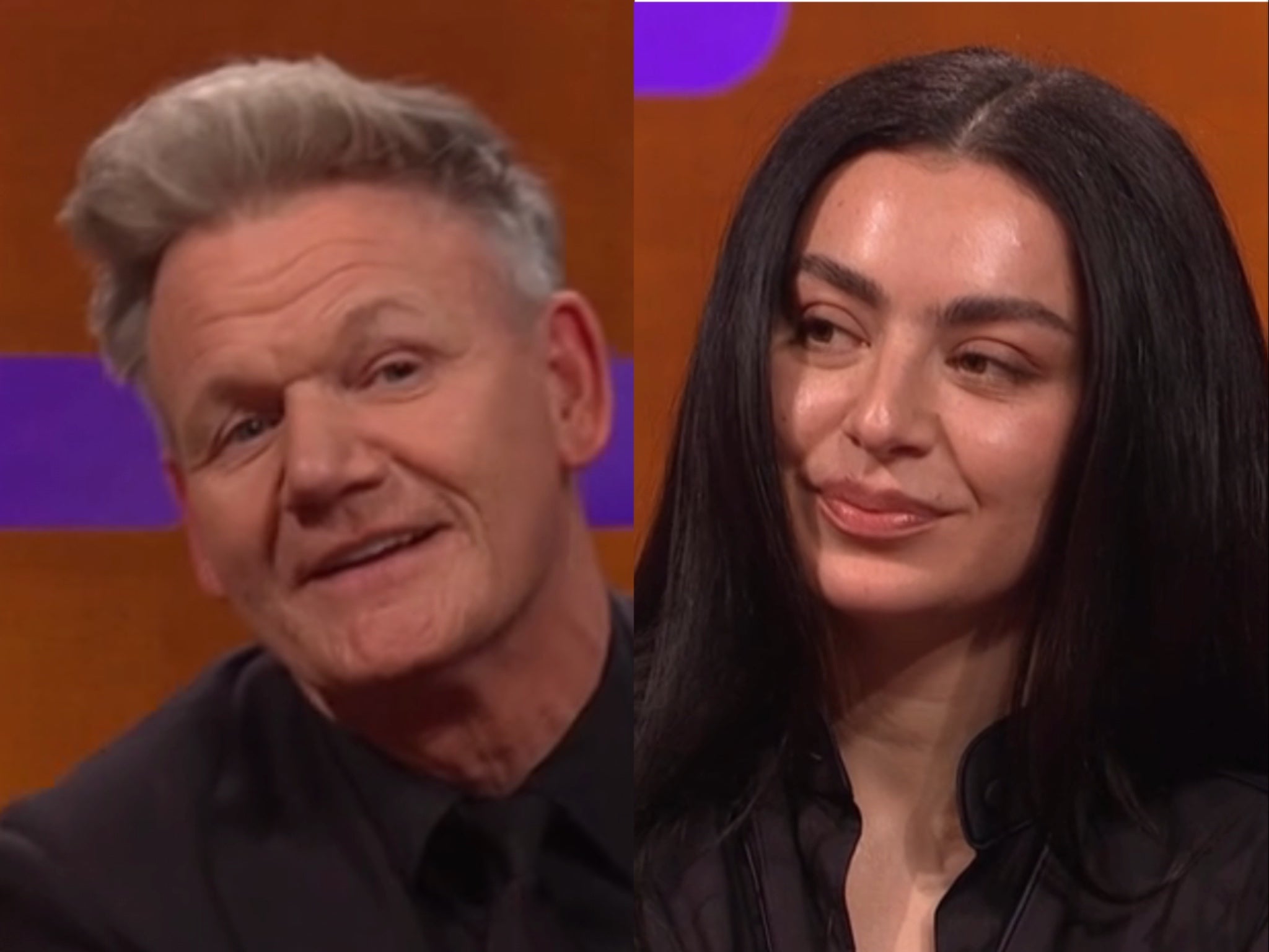 Gordon Ramsay and Charli XCX had a funny interaction on ‘The Graham Norton Show’
