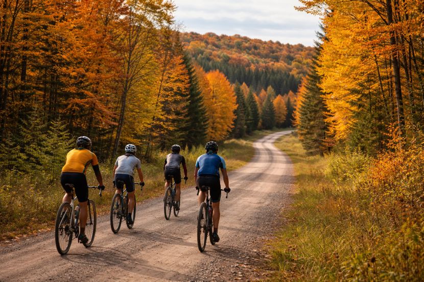 Experience gravel cycling in almaguin highlands: missing link tours 2026