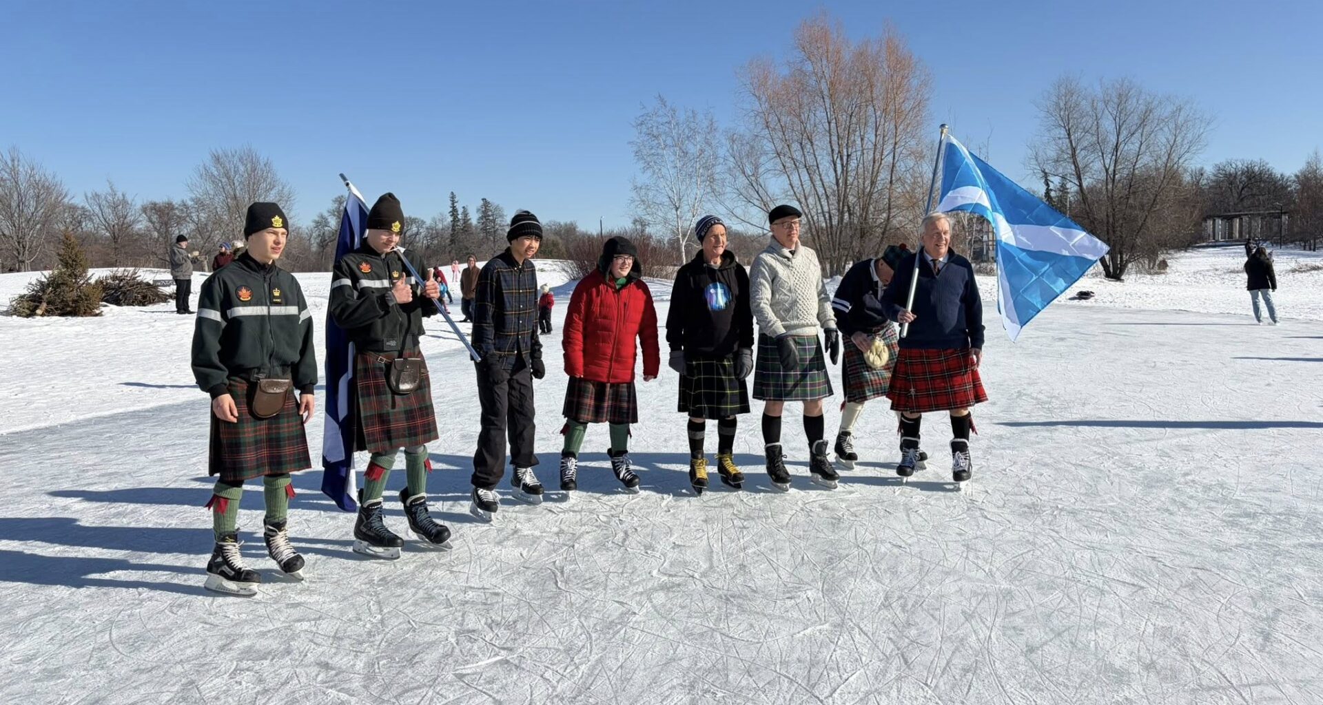 Great Canadian Kilt Skate returns to Winnipeg’s Assiniboine park