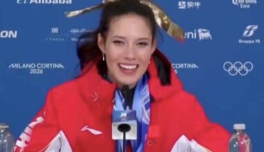 Olympian Elieen Gu asked 'Do you think before you speak?'