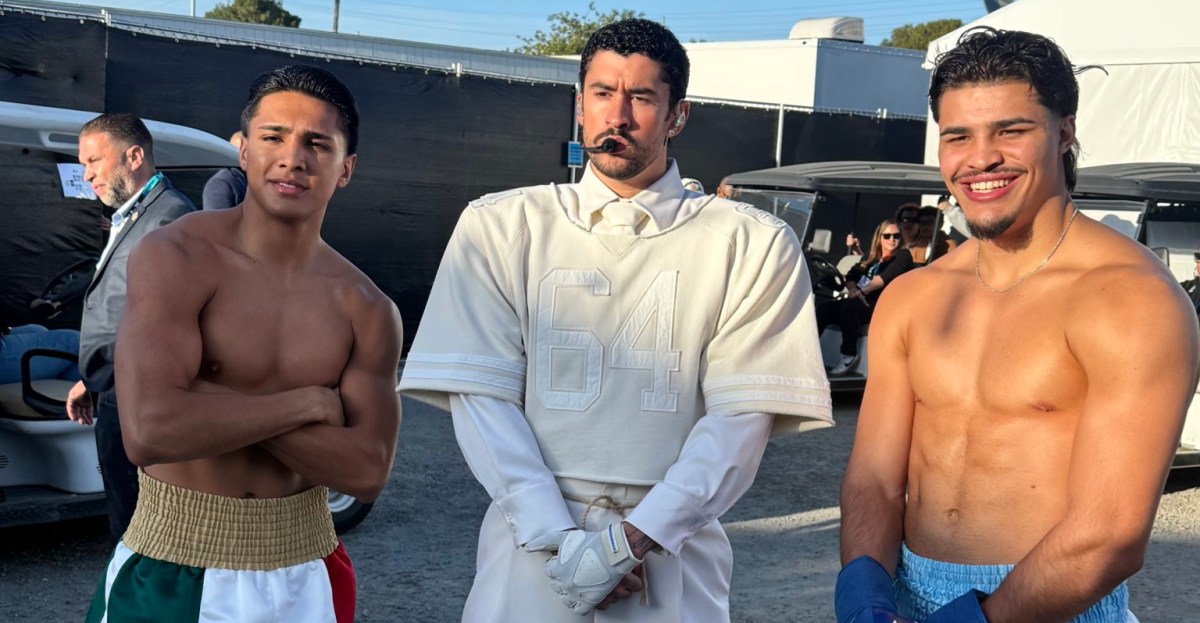 Xander Zayas and Emiliano Vargas represent boxing at Super Bowl LX