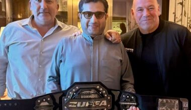 Zuffa Boxing awards first championship belt, but not to actual boxer