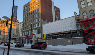 History Ottawa is still under construction on Rideau Street. Photo by Mia Jensen.