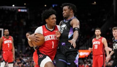 Jabari Smith scores 31 points and Amen Thompson adds 20 as Houston Rockets beat Utah Jazz