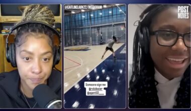 Candace Parker Marvels at Video Of Caitlin Clark Throwing Football, Hints That WNBA Star Might Pull Double Duty At 2028 Olympics