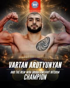 Arutyunyan Stops Yunovidov, Claims WBA Interim Bridgerweight Crown – World Boxing Association