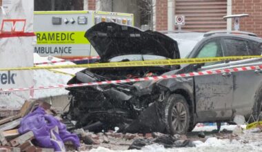 Pedestrian killed after vehicle crashes into Ottawa building - CTV News