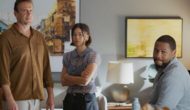 Shrinking creators Bill Lawrence and Jason Segel on kind comedy and the return of Michael J. Fox