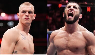 Ian Machado Garry and Islam Makhachev