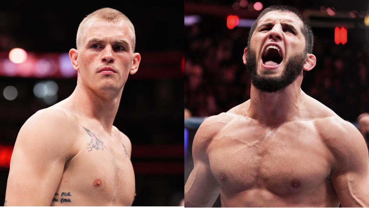 Ian Machado Garry and Islam Makhachev