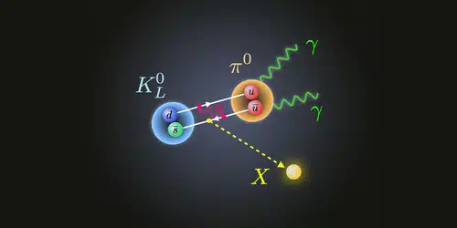 Illustration Of A Kaon Decay Process, Possibly Revealing New Physics.