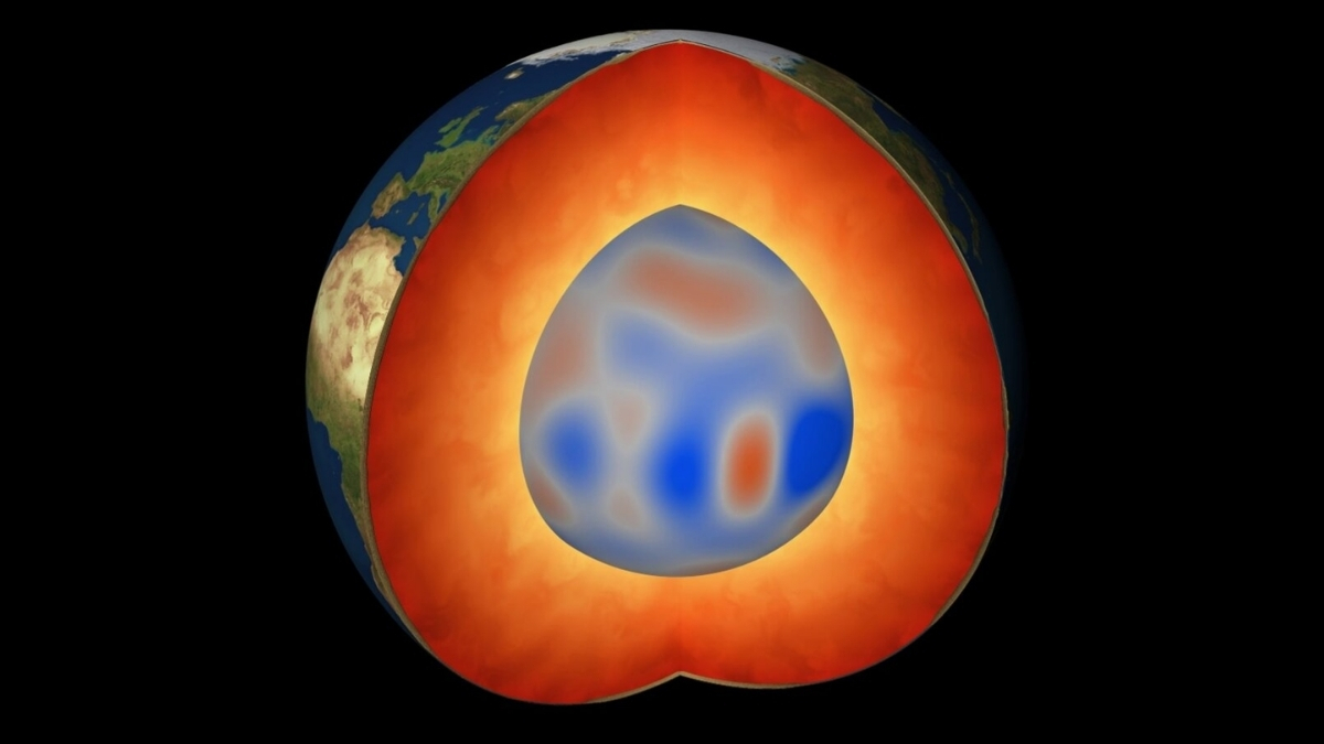Signs of Mysterious Structures Near The Core Detected in Earth's Magnetic Field : ScienceAlert