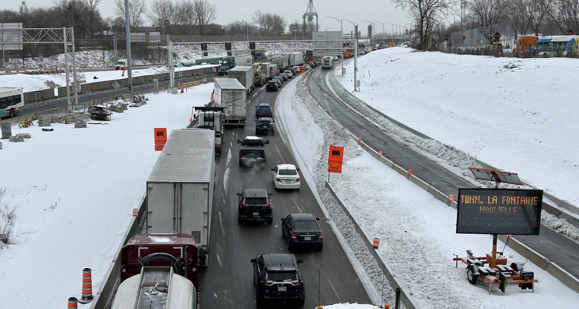 Louis-Hippolyte-La Fontaine tunnel to close fully Monday, Friday nights