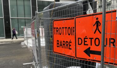 New construction projects in downtown Montreal have business owners alarmed