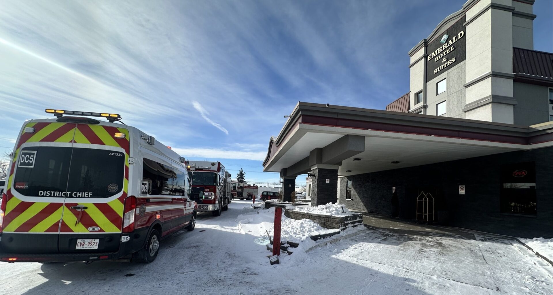 Carbon monoxide call forces evacuation of NE Calgary hotel