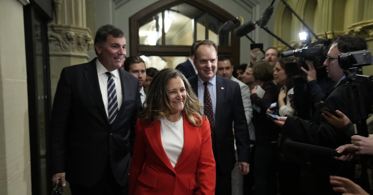 Freeland violated law over byelection questions: report