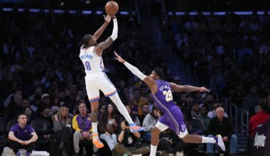 Jalen Williams returns from injury, leads Thunder past Lakers