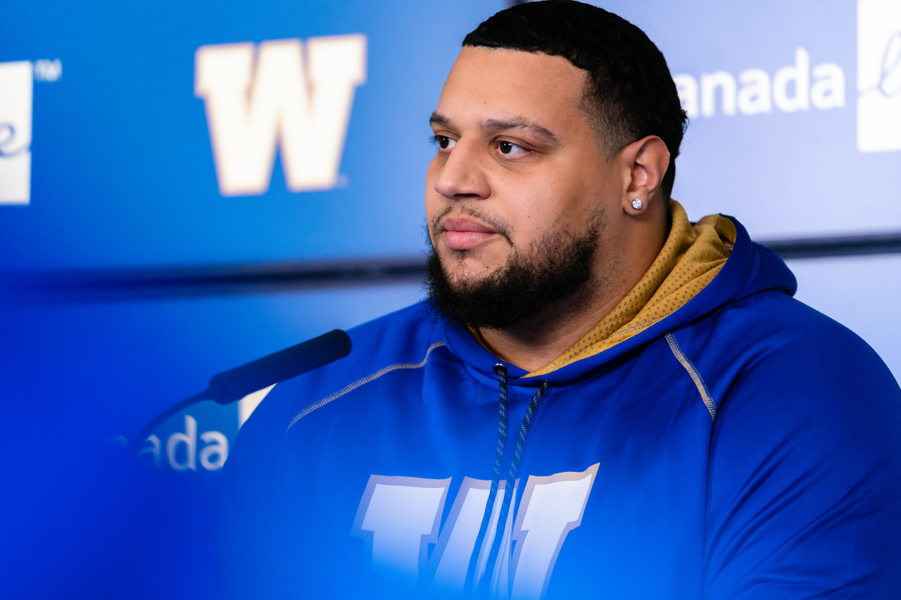 Broxton: "It feels amazing." - Winnipeg Blue Bombers