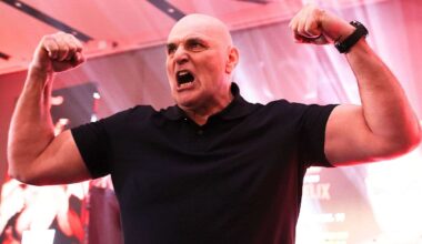 Carl Froch forced to leave Tyson Fury interview following John Fury encounter