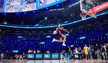 Heat's Keshad Johnson soars to slam dunk title, beating Carter Bryant
