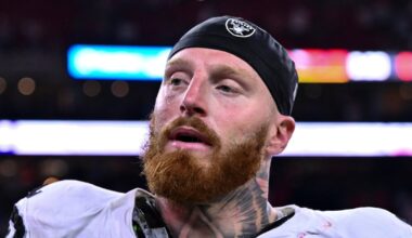 Raiders pass rusher Maxx Crosby laughs off trade talk, focuses on recovery